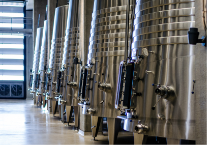 Conservazione in silos inox